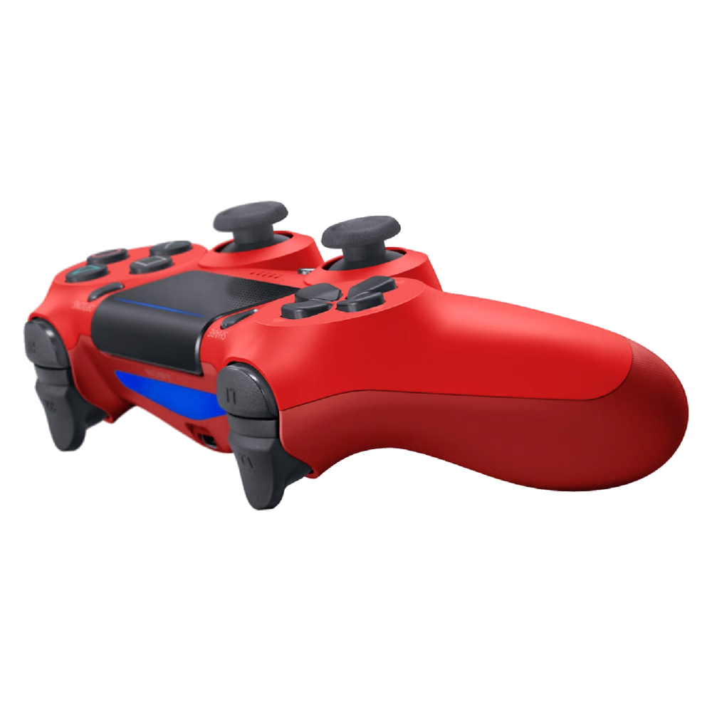 בקר אלחוטי Sony Dualshock 4 לקונסולת Sony Playstation 4 - צבע אדום שנה אחריות ע"י - יבואן הרשמי