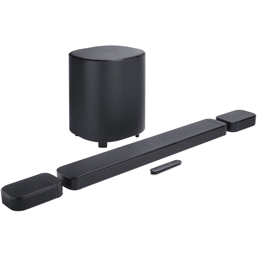 מקרן קול עם רמקולים וסאבוופר אלחוטיים JBL Bar 800MK2 780W - צבע שחור - K.B.V