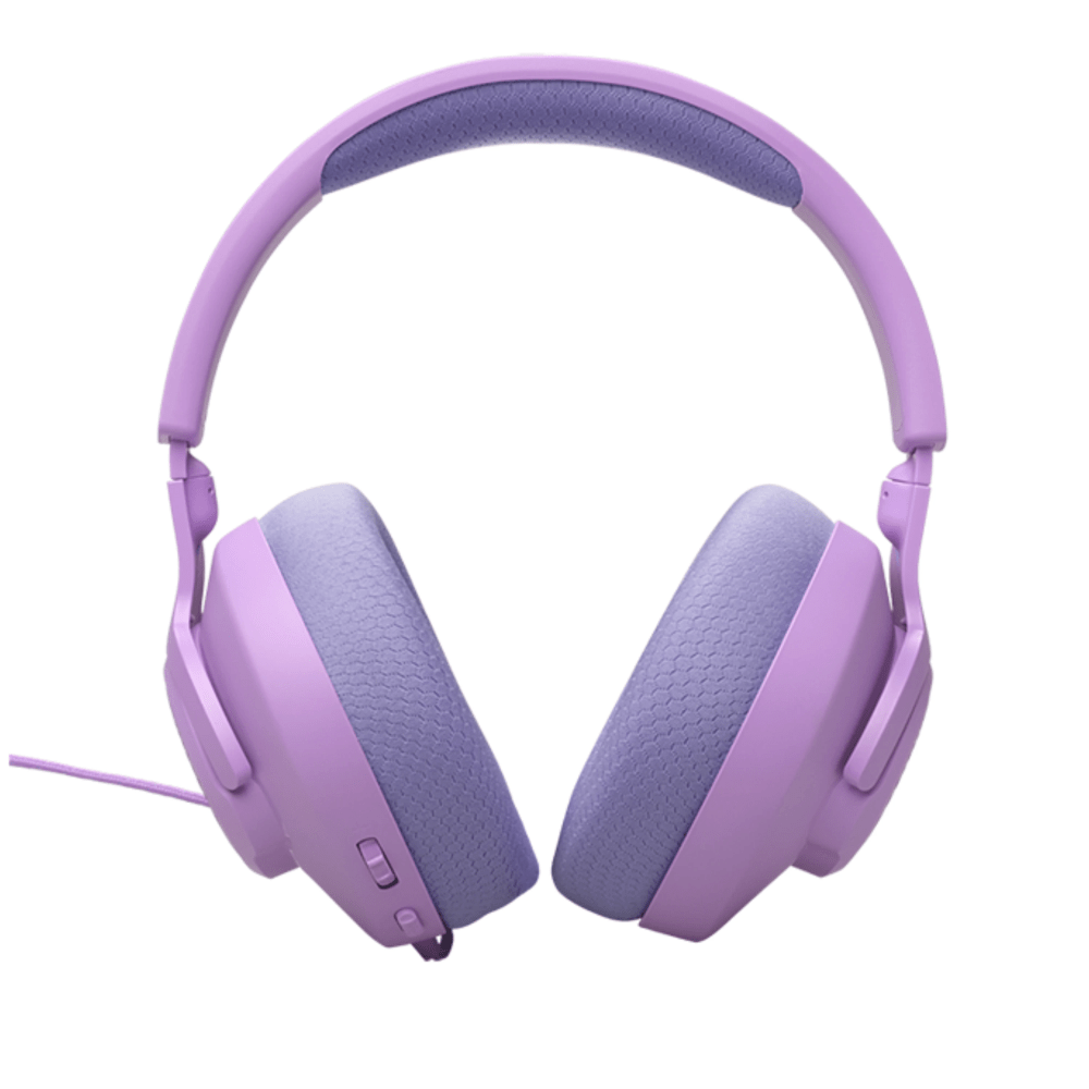 אוזניות גיימינג חוטיות JBL QUANTUM 100M2 - צבע סגול - K.B.V