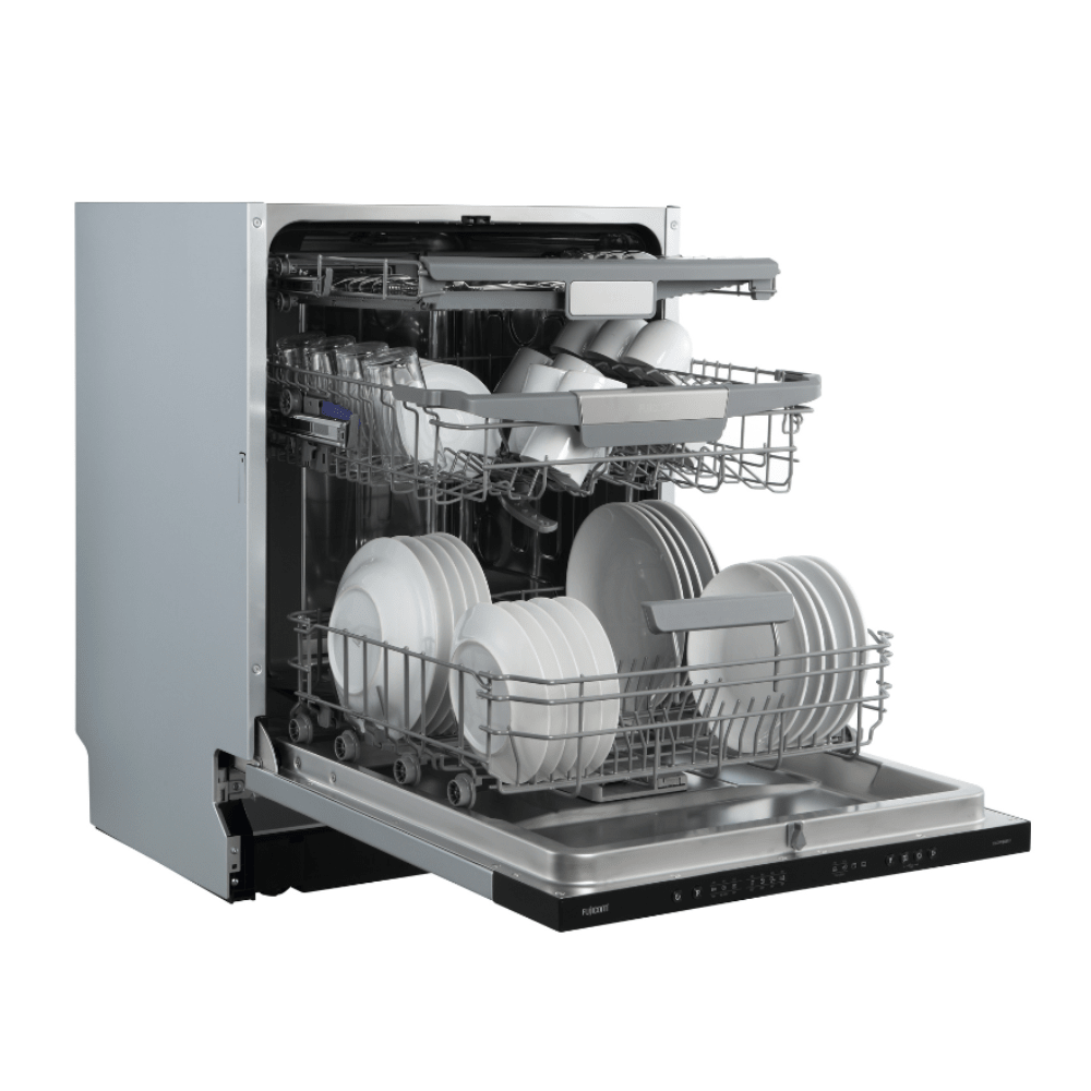 מדיח כלים רחב אינטגרלי מלא 60 ס''מ Fujicom FJ-DWB8817 - K.B.V