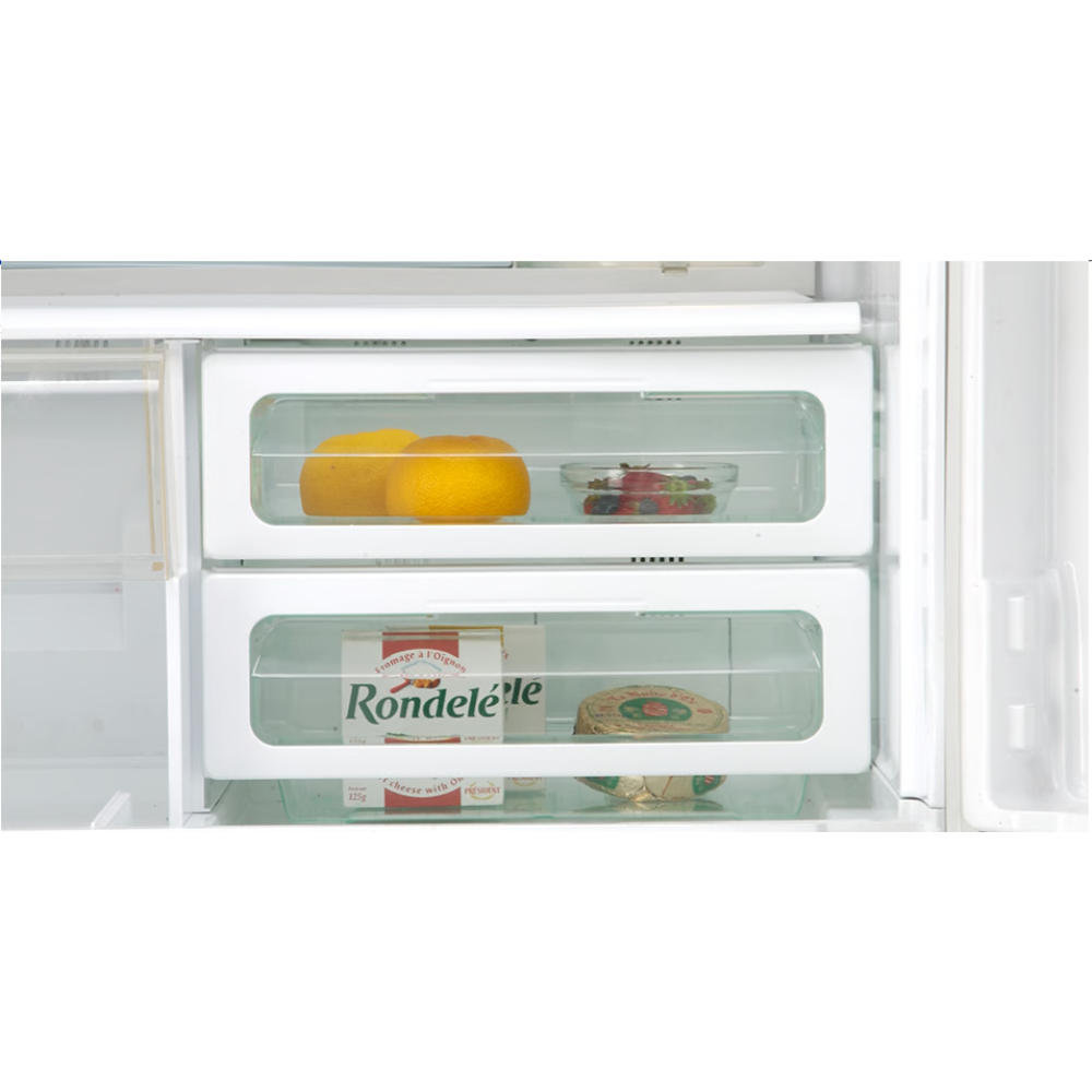 מקרר מקפיא עליון 474 ליטר נטו Sharp 2369 עם התקן שבת מובנה - גימור לבן - יבואן רשמי