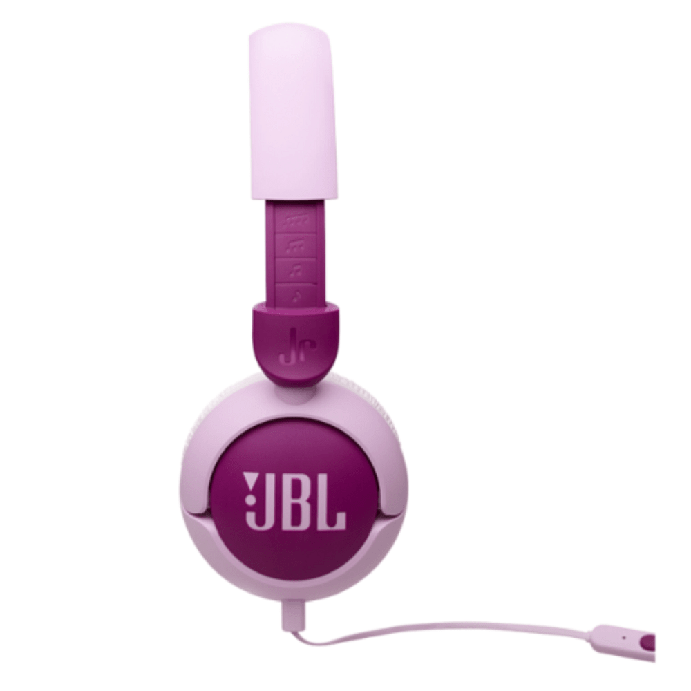 אוזניות קשת חוטיות לילדים JBL JR320 - צבע סגול - K.B.V