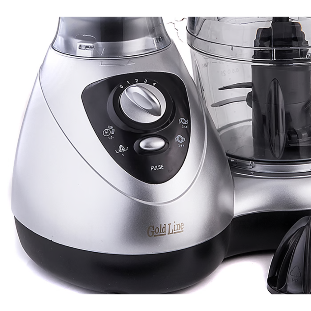 מעבד מזון + בלנדר Gold Line ATL-602 - צבע כסוף