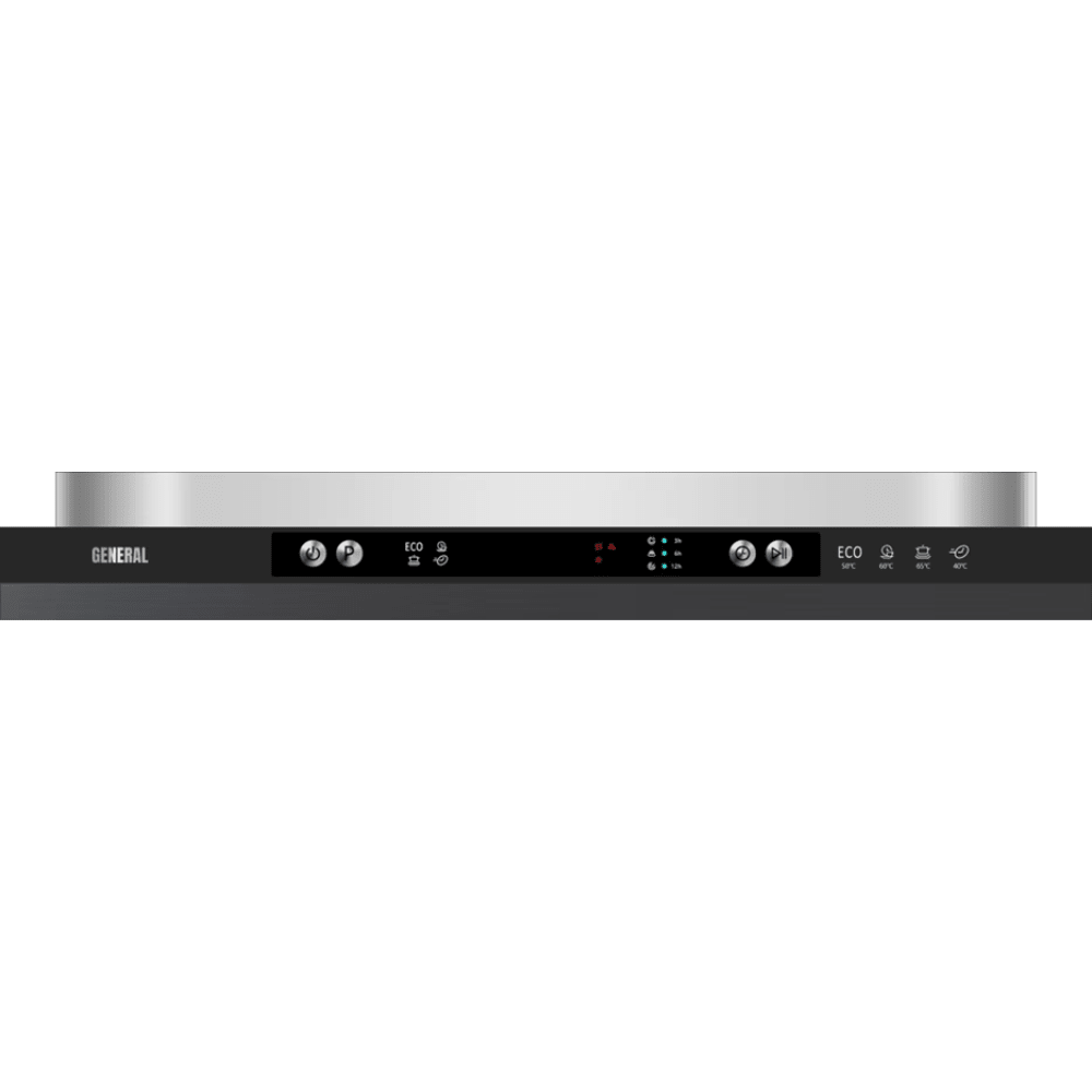 מדיח כלים אינטגרלי 60 ס"מ ג'נרל דגם GE2412IN - K.B.V