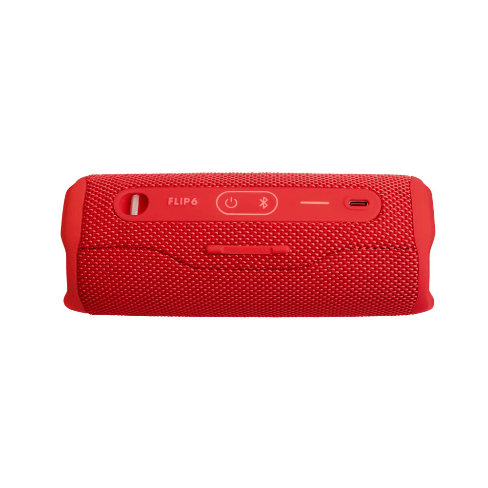 רמקול נייד אלחוטי JBL Flip 6 - צבע אדום - K.B.V