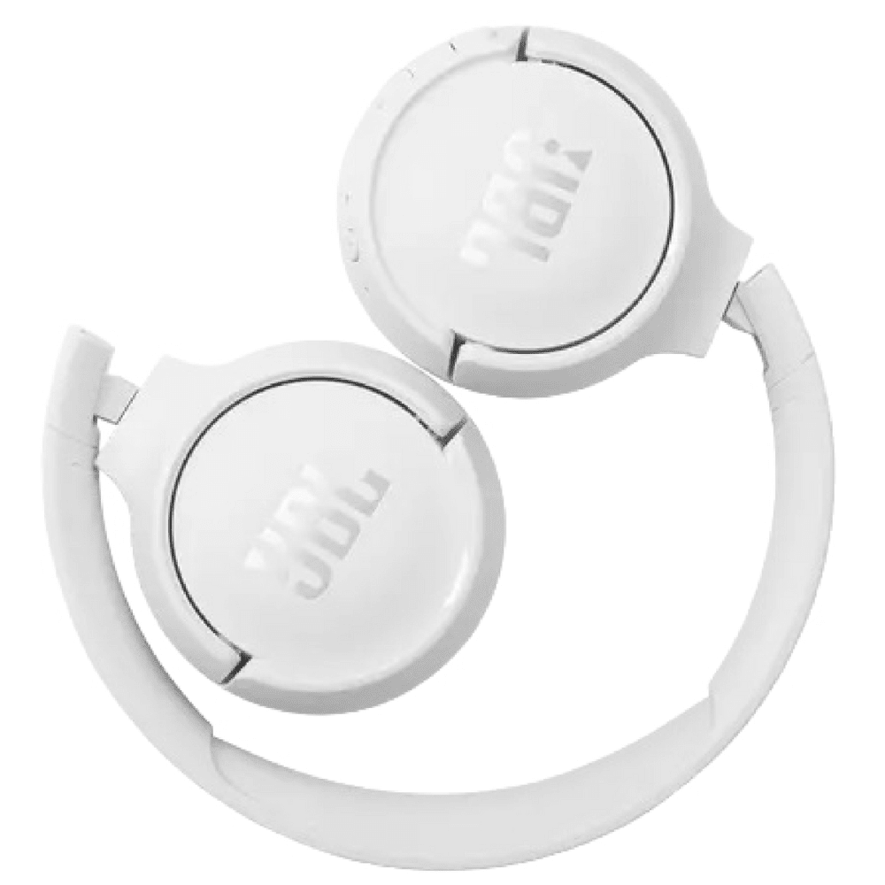 אוזניות קשת אלחוטיות JBL Tune T510BT - צבע לבן - K.B.V