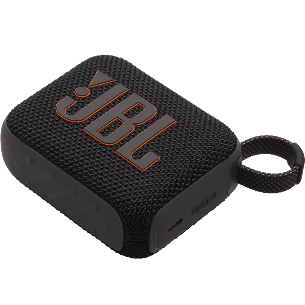 רמקול אלחוטי JBL GO 4 IP67 4.2W - צבע שחור שנה אחריות ע"י - יבואן הרשמי