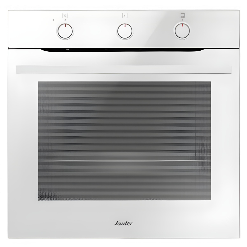 תנור בנוי Sauter CUISINE 7100W קיבולת 77 ליטר גימור לבן - אחריות - יבואן רשמי