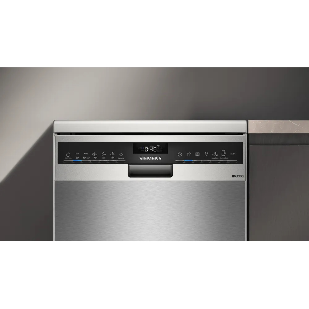 מדיח כלים צר 45 ס”מ Siemens סימנס iQ300 SR23HI52ME נירוסטה - יבואן רשמי