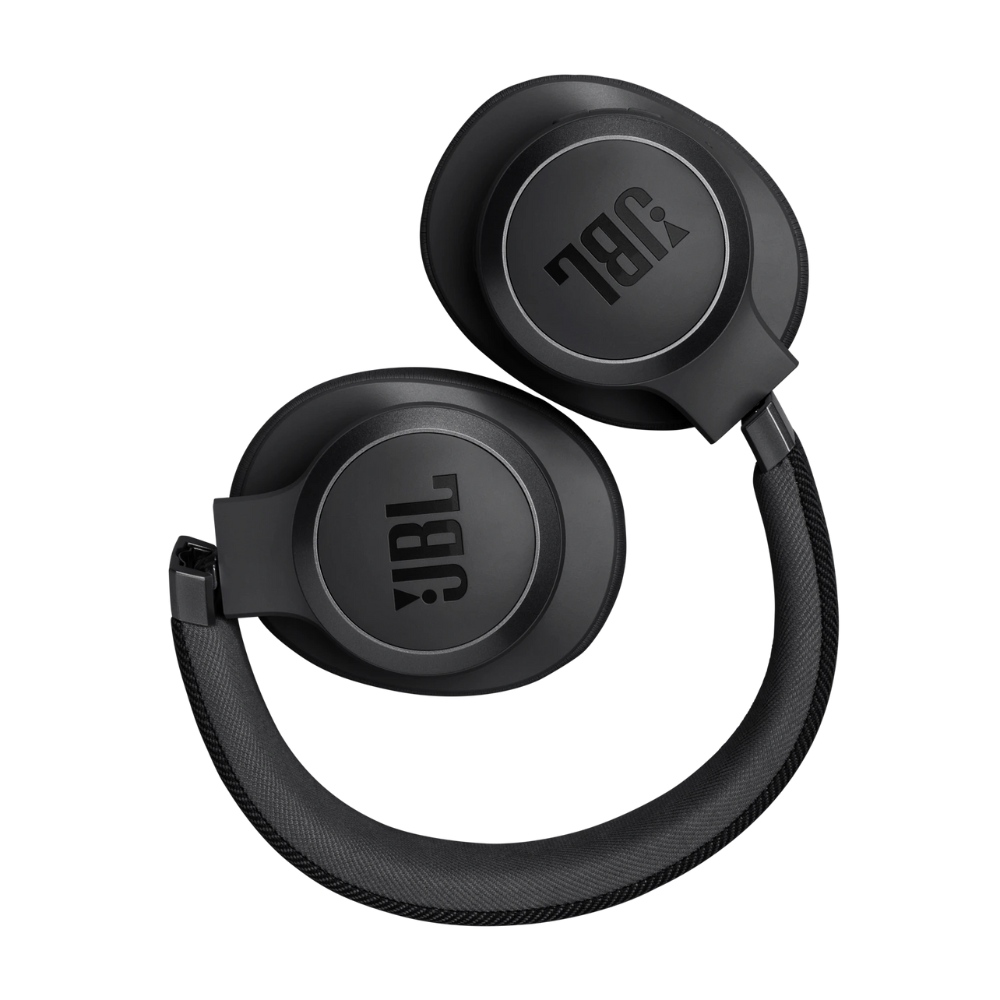 אוזניות קשת אלחוטיות JBL Live 770NC - צבע שחור שנה אחריות ע"י - יבואן הרשמי