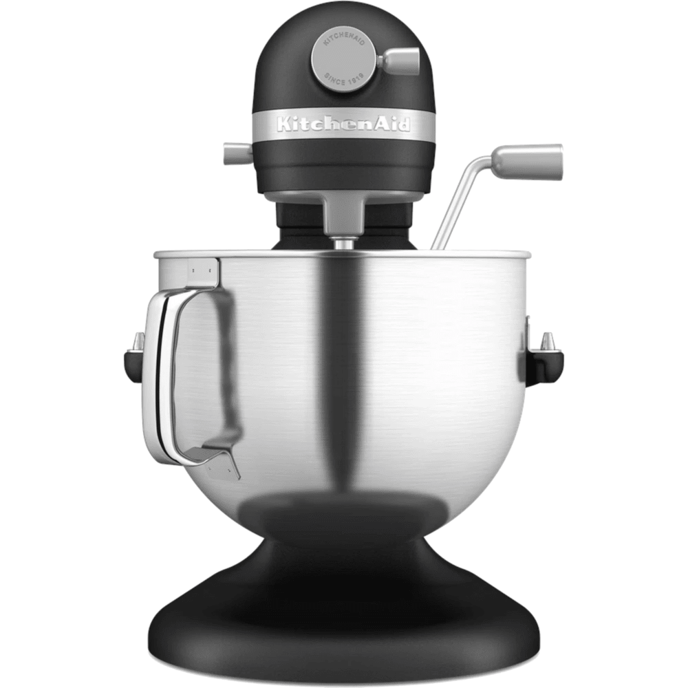 מיקסר עם קערת נירוסטה 6.6 ליטר KitchenAid Plus 5KSM70SHXEBK - צבע שחור - K.B.V