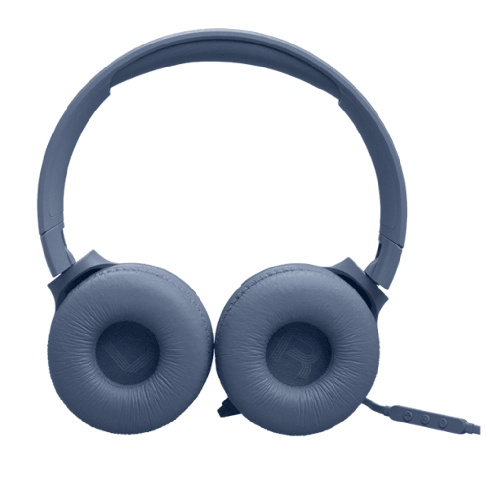 אוזניות קשת חוטיות JBL Tune 520C USB-C - צבע כחול - K.B.V