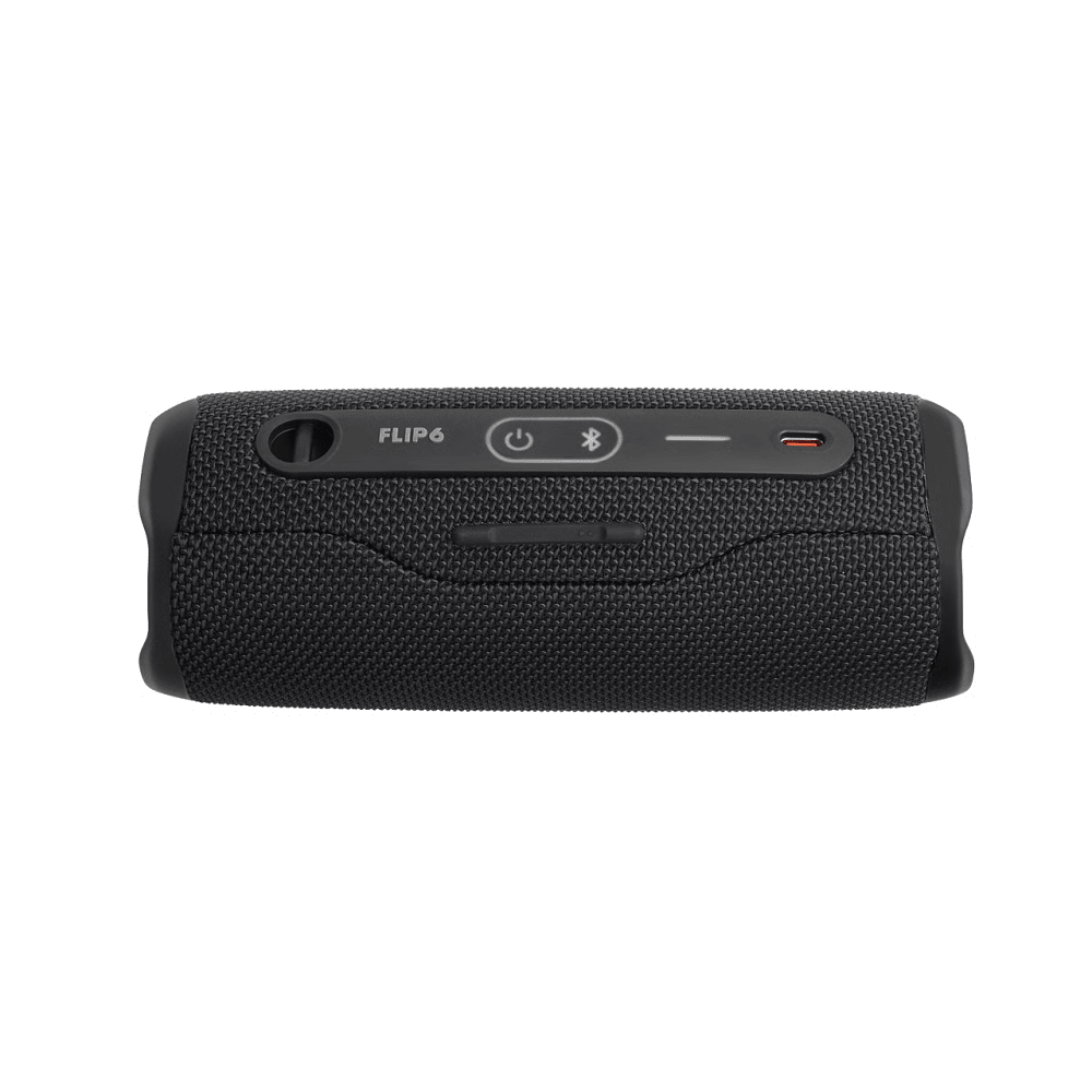 רמקול נייד אלחוטי JBL Flip 6 - צבע שחור - K.B.V