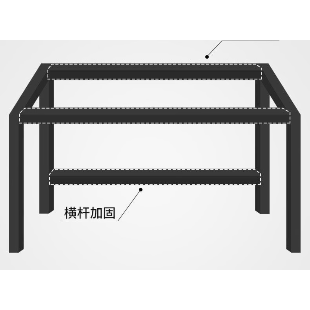 שולחן מחשב / כתיבה דגם RSM-2036 רוחב 1 מטר צבע שלדה שחורה משולב עץ מבית Rosso italy - יבואן רשמי