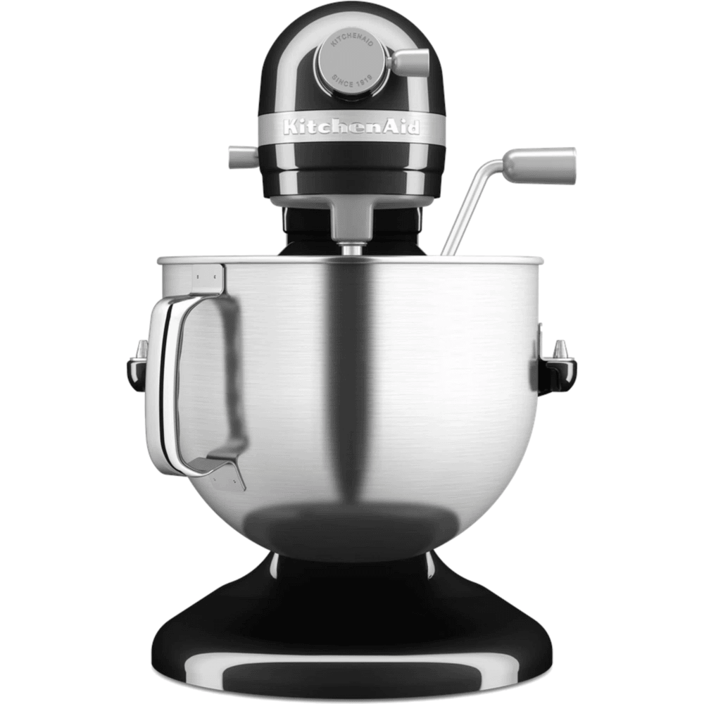 מיקסר עם קערת נירוסטה 6.6 ליטר KitchenAid Plus 5KSM70SHXEOB - צבע שחור - K.B.V