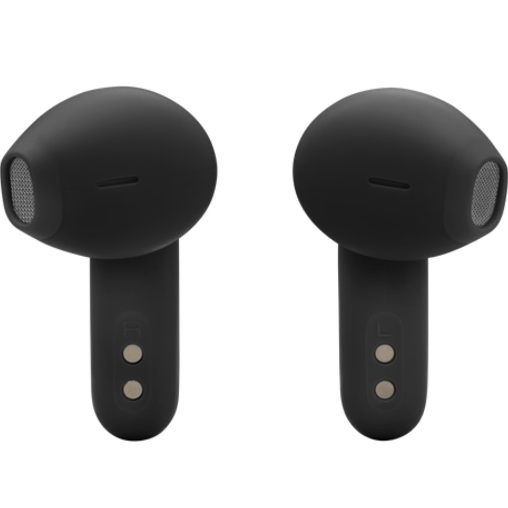 אוזניות אלחוטיות JBL Wave Flex 2 - צבע שחור שנה אחריות ע"י - יבואן הרשמי