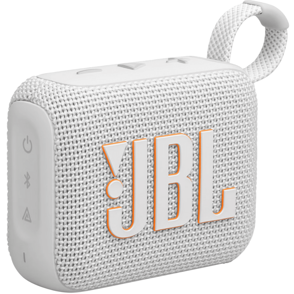 רמקול אלחוטי JBL GO 4 IP67 4.2W - צבע לבן - K.B.V