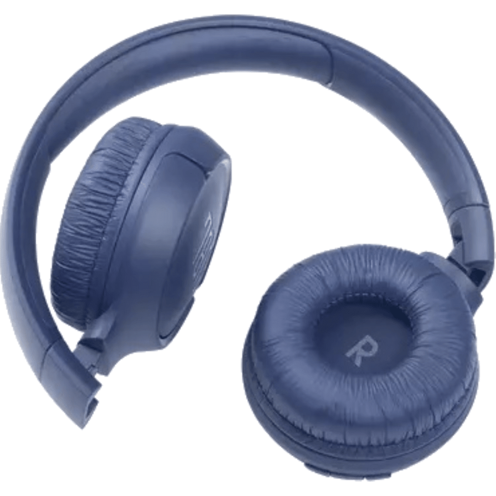 אוזניות קשת אלחוטיות JBL Tune T510BT - צבע כחול - K.B.V