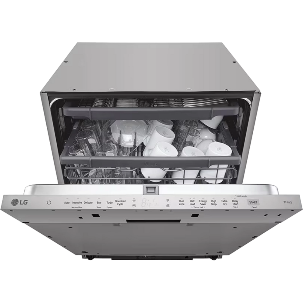 מדיח כלים רחב אינטגרלי מלא 14 מערכות כלים LG DBC513TS - יבואן רשמי