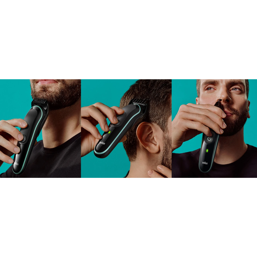 - מכונת גילוח לעיצוב זקן 8 ב-1 Braun MGK3441- יבואן רשמי