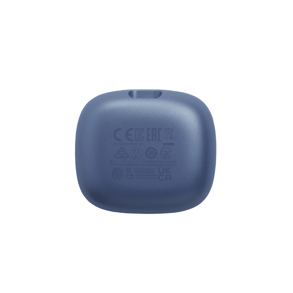 אוזניות אלחוטיות עם סינון רעשים אקטיבי JBL Live Pro 2 TWS - צבע כחול - K.B.V