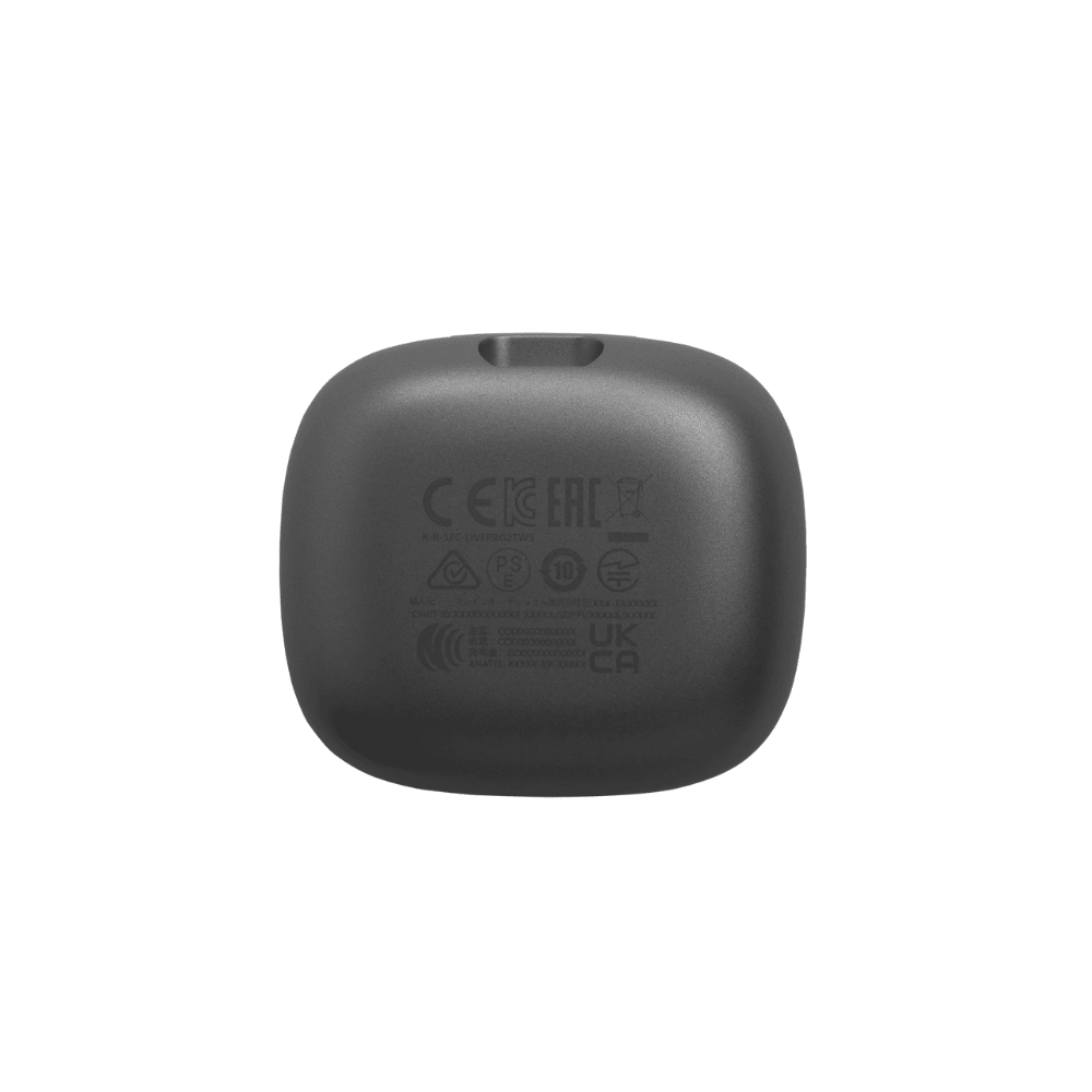 אוזניות אלחוטיות עם סינון רעשים אקטיבי JBL Live Pro 2 TWS - צבע שחור - K.B.V