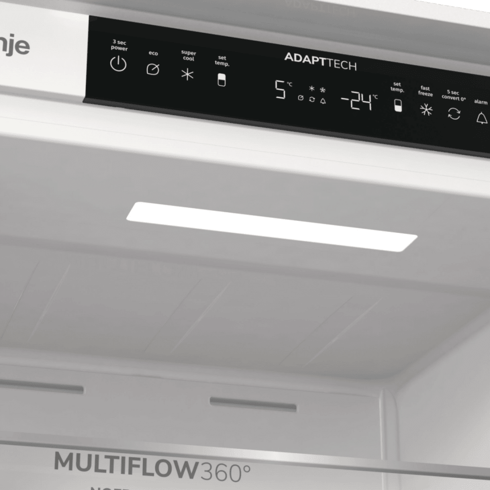 מקרר אינטגרלי מקפיא תחתון 284 ליטר Gorenje NRKI519E41 - K.B.V