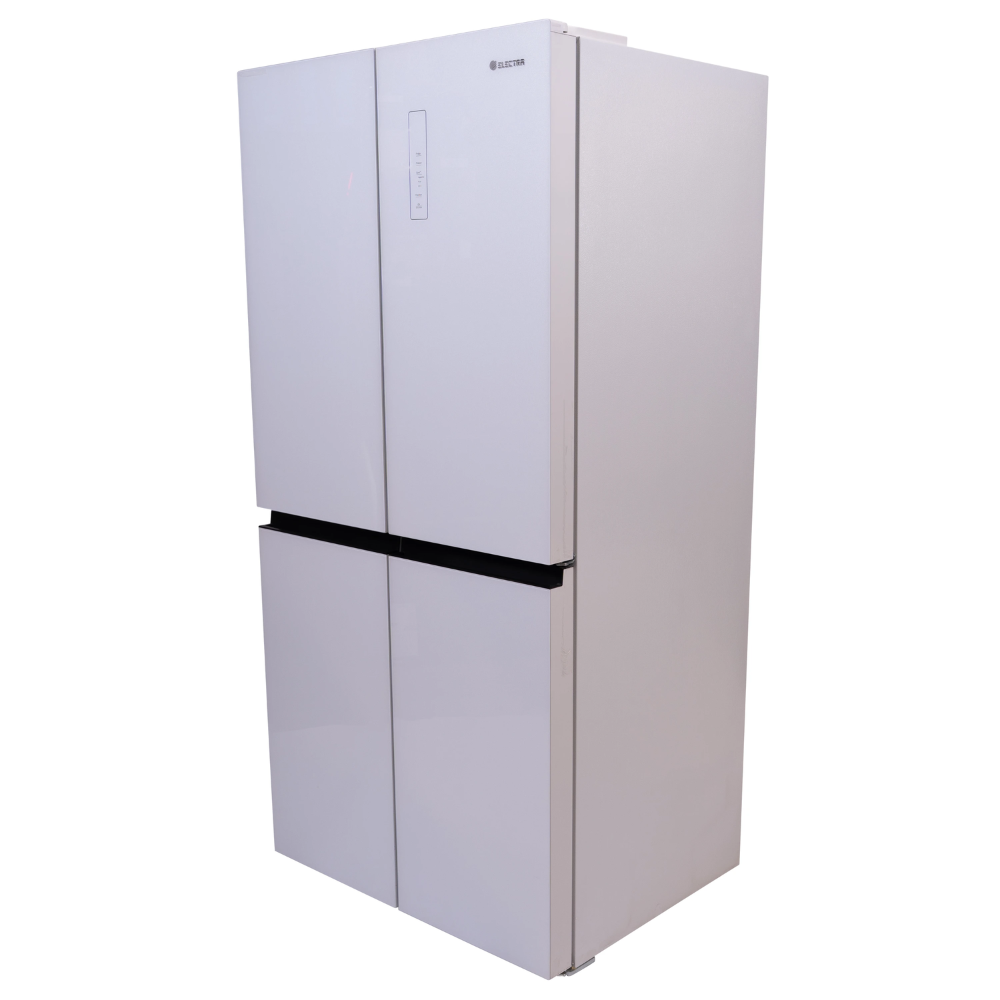 מקרר 4 דלתות 503 ליטר נטו Electra EL5510GW - גימור זכוכית לבנה - K.B.V