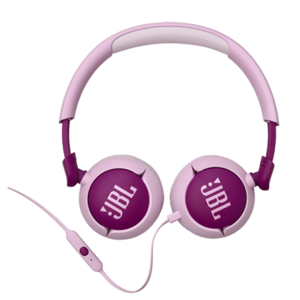 אוזניות קשת חוטיות לילדים JBL JR320 - צבע סגול - K.B.V