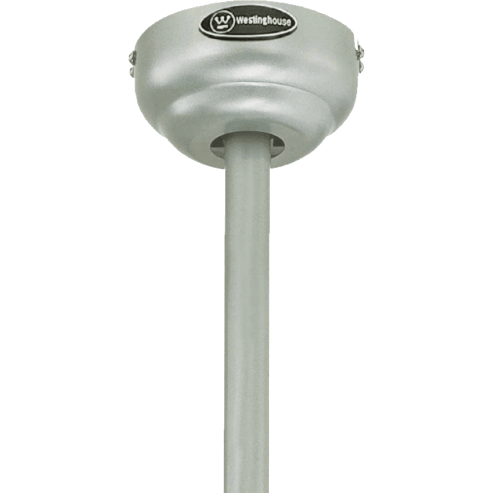 מאוורר תקרה מוגן מים לפרגולה Westinghouse Mountain Gale - צבע כסוף בשילוב שחור - K.B.V