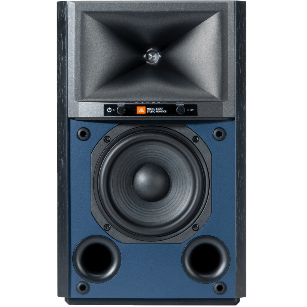 מוניטורים אולפניים JBL 4305P Hi-Fi Studio Monitor 2x150W AIO - צבע שחור - K.B.V
