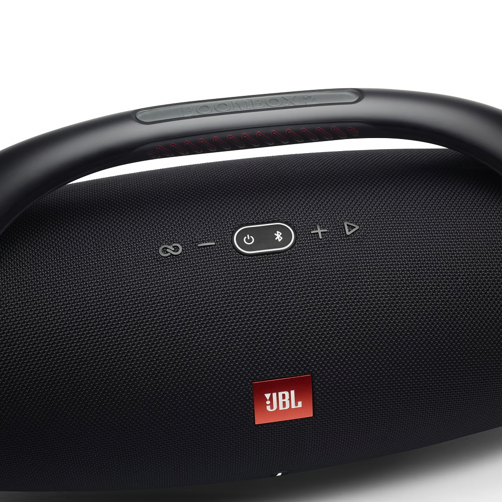 רמקול אלחוטי JBL BoomBox 2 - צבע שחור שנה אחריות ע"י- יבואן רשמי