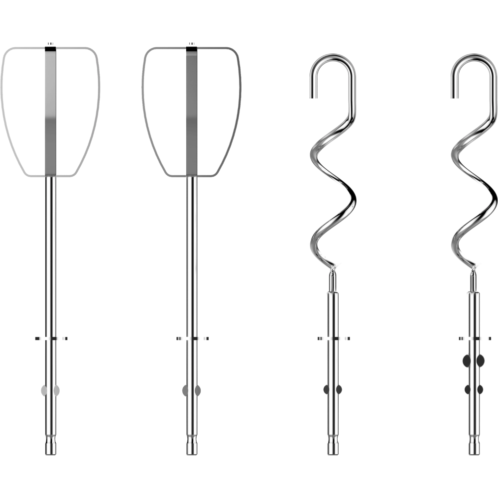 מיקסר ידני דיגיטלי רטרו Westinghouse WKHM-250WH - צבע קרם אחריות ע"י - יבואן הרשמי