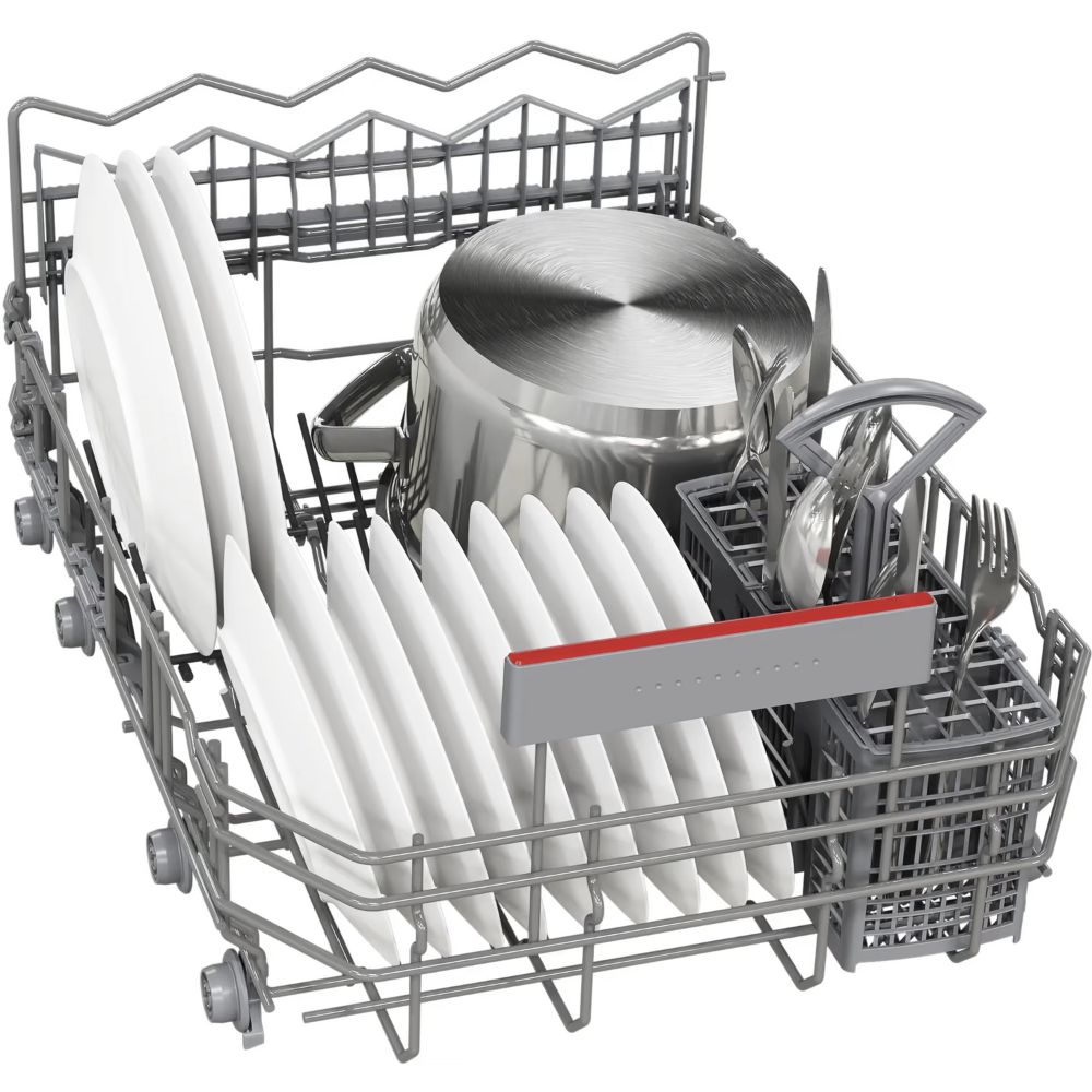 מדיח כלים צר 45 ס"מ 10 מערכות כלים Bosch SPS4HKW49E - צבע לבן , תוצרת פולין - יבואן רשמי