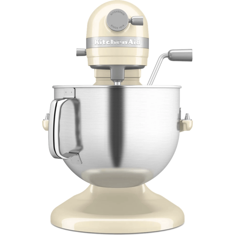 מיקסר עם קערת נירוסטה 6.6 ליטר KitchenAid Plus 5KSM70SHXEAC - צבע שקד - יבואן רשמי