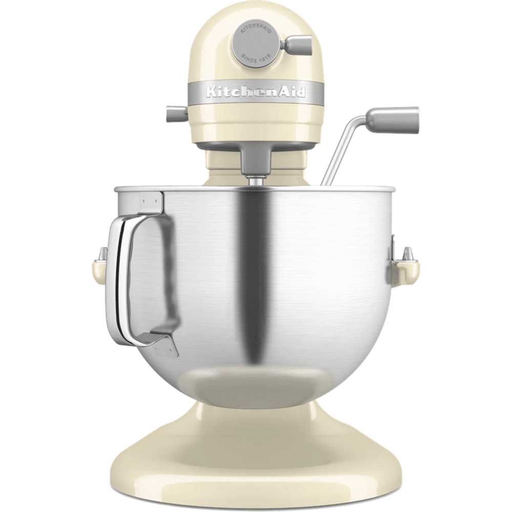 מיקסר עם קערת נירוסטה 6.6 ליטר KitchenAid Plus 5KSM70SHXEAC - צבע שקד - K.B.V