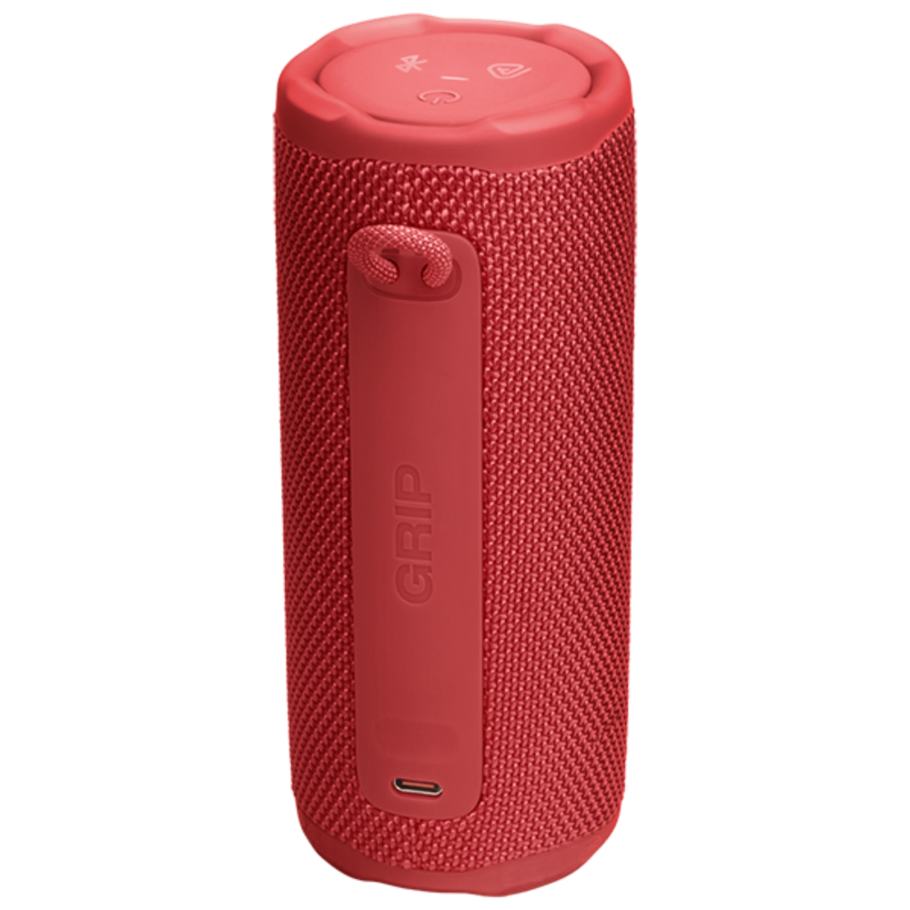 רמקול אלחוטי JBL GRIP IP68 - צבע אדום שנה אחריות ע"י - יבואן הרשמי