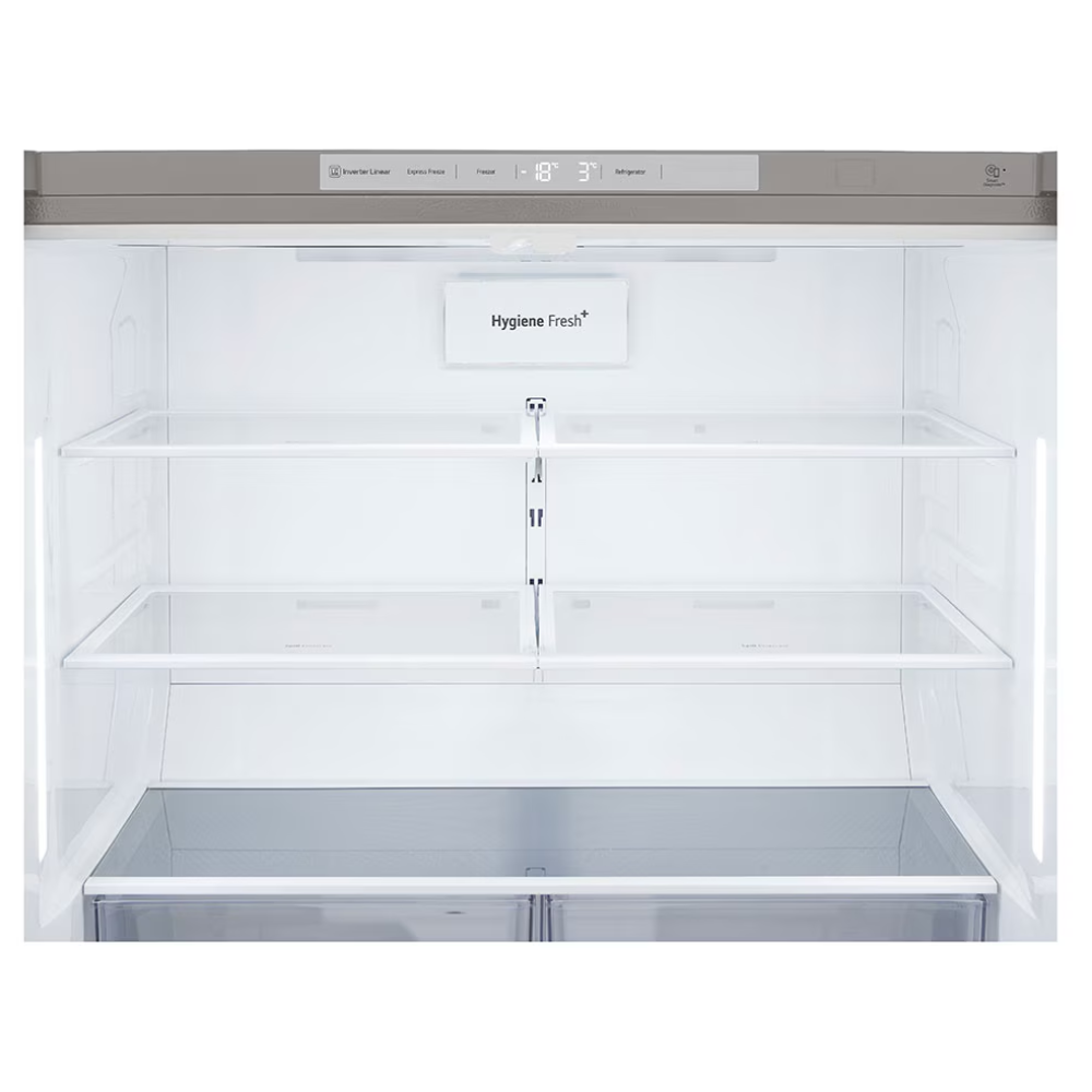 מקרר מקפיא תחתון 4 דלתות LG אל ג'י GRB718XL - יבואן רשמי