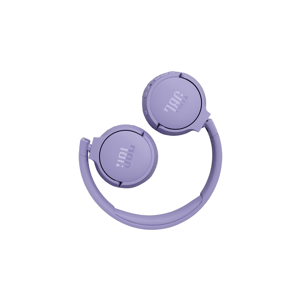 אוזניות קשת אלחוטיות JBL Tune 670NC ANC - צבע סגול - K.B.V