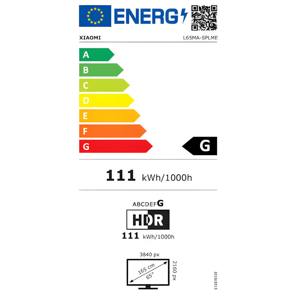 טלוויזיה חכמה Xiaomi 65" TV S Mini 2025 QD-Mini LED 4K L65MA-SPLME - K.B.V