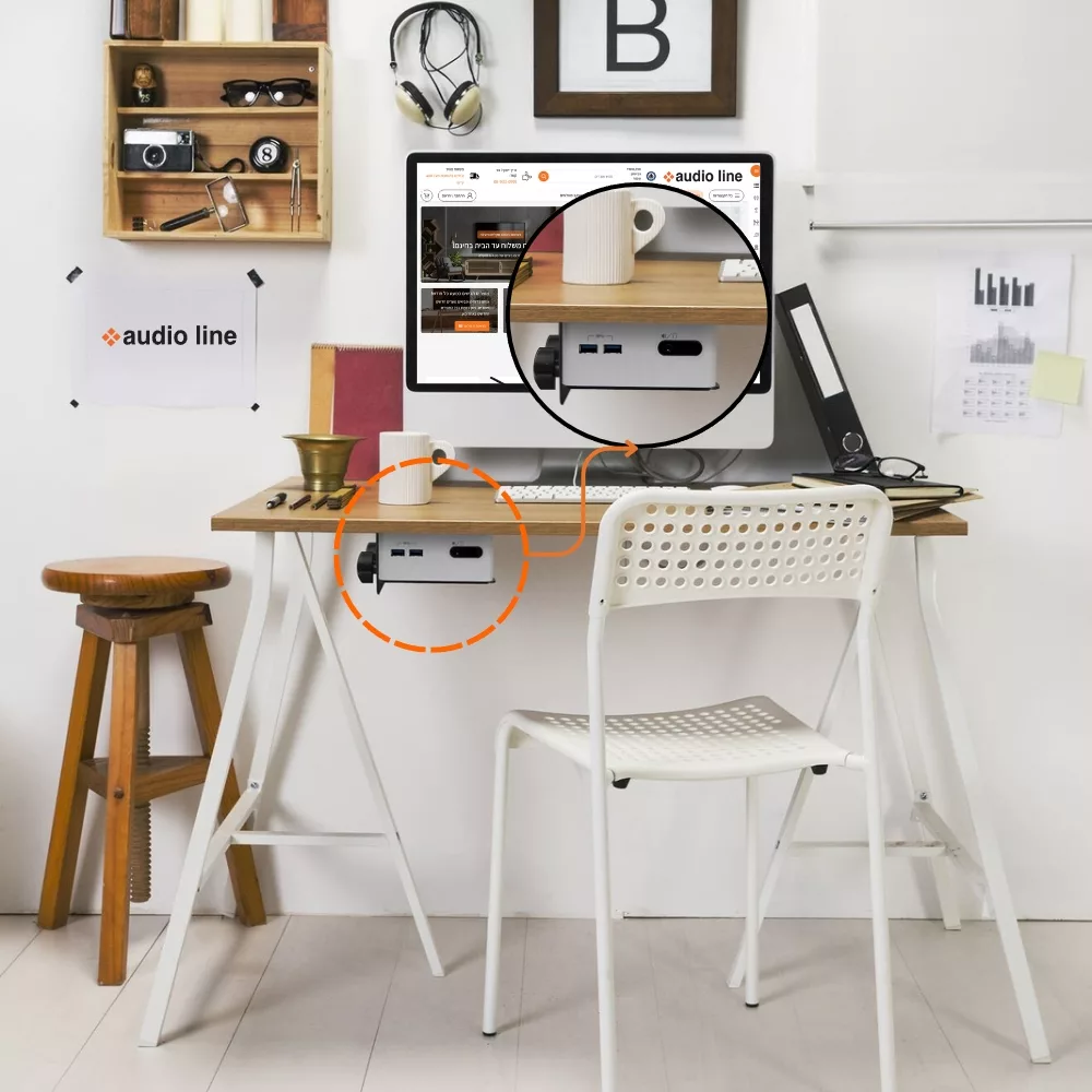 מתאם למחשבי מיני Lumi Legend / Brateck CPB-1 - יבואן רשמי