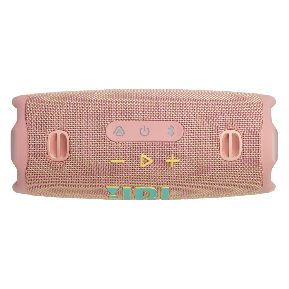 רמקול Bluetooth אלחוטי נייד JBL Charge 6 - צבע ורוד שנה אחריות ע"י - יבואן הרשמי