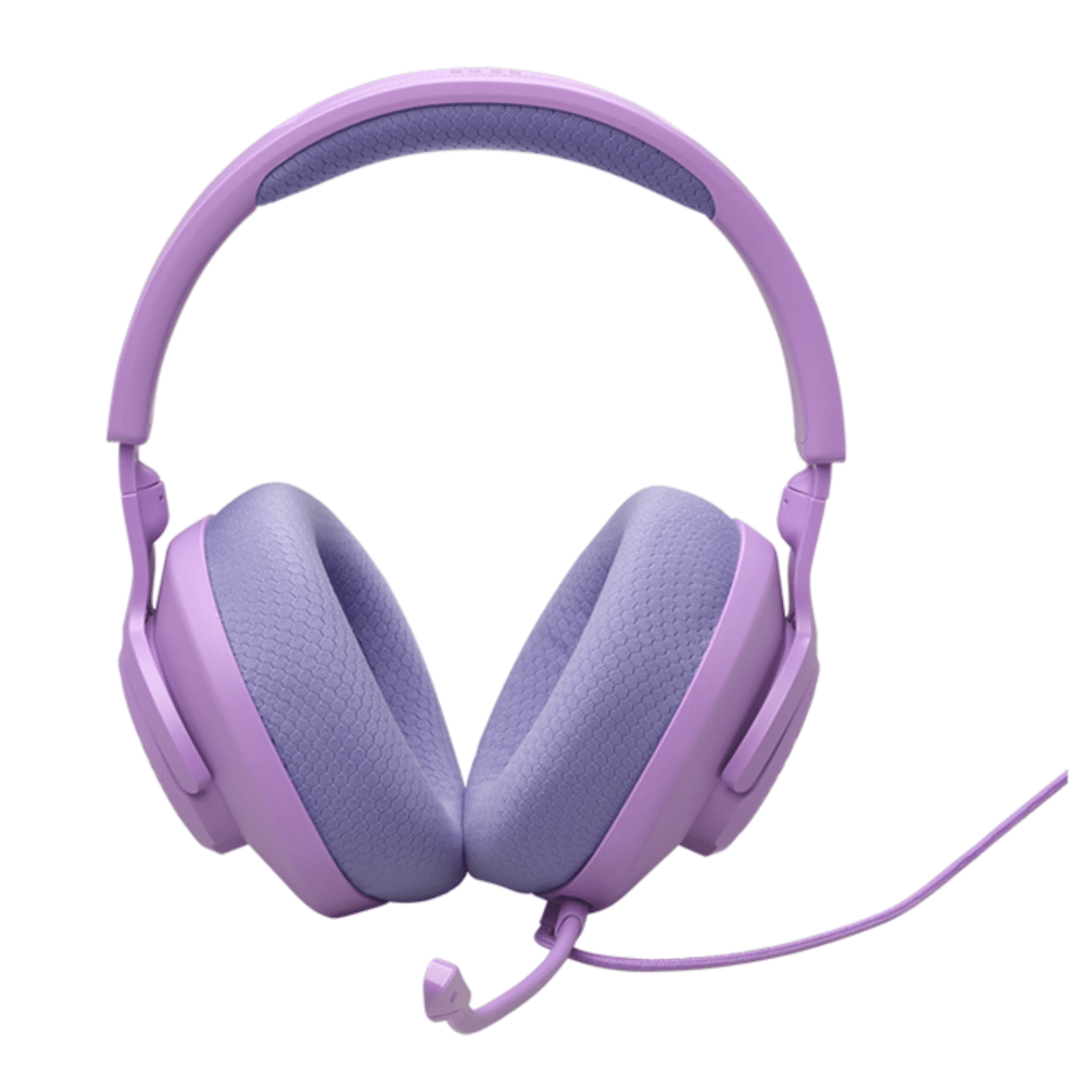 אוזניות גיימינג חוטיות JBL QUANTUM 100M2 - צבע סגול - K.B.V