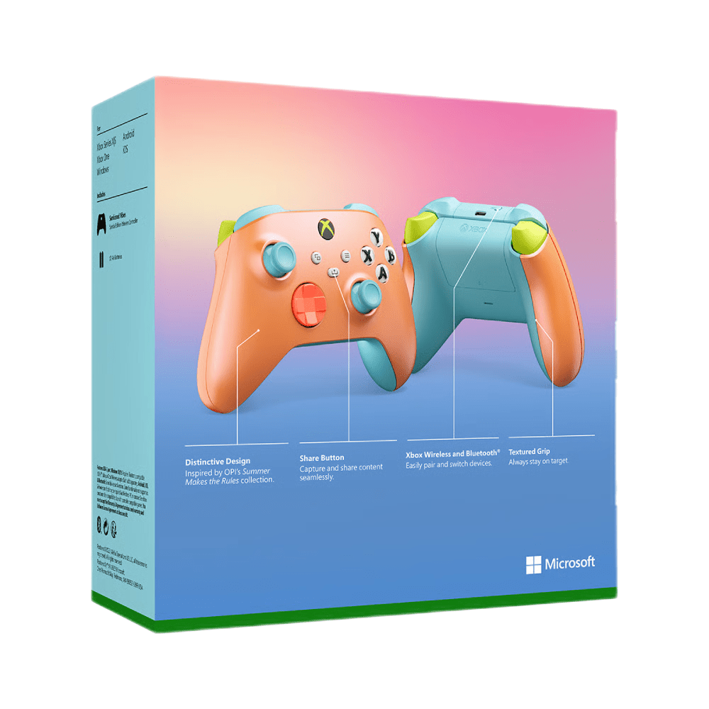 בקר אלחוטי XBOX Wireless Controller Sunkissed Vibes - צבע כתום - K.B.V