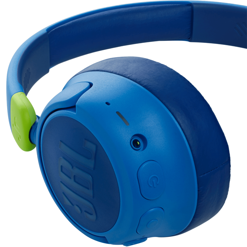 אוזניות קשת אלחוטיות עם סינון רעשים לילדים JBL JR 460NC - צבע כחול - K.B.V
