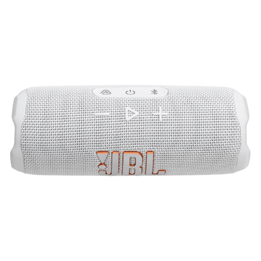 רמקול Bluetooth אלחוטי נייד JBL Flip 7 - צבע לבן - K.B.V