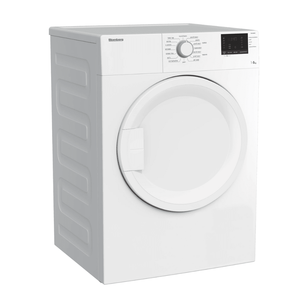 מייבש כביסה בלומברג 8 ק"ג דגם TGA180PZ לבן BLOMBERG - K.B.V