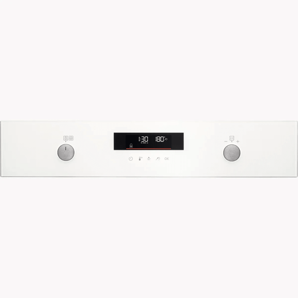 תנור בנוי פירוליטי 71 ליטר דגם AEG BPE255636W זכוכית לבנה - K.B.V