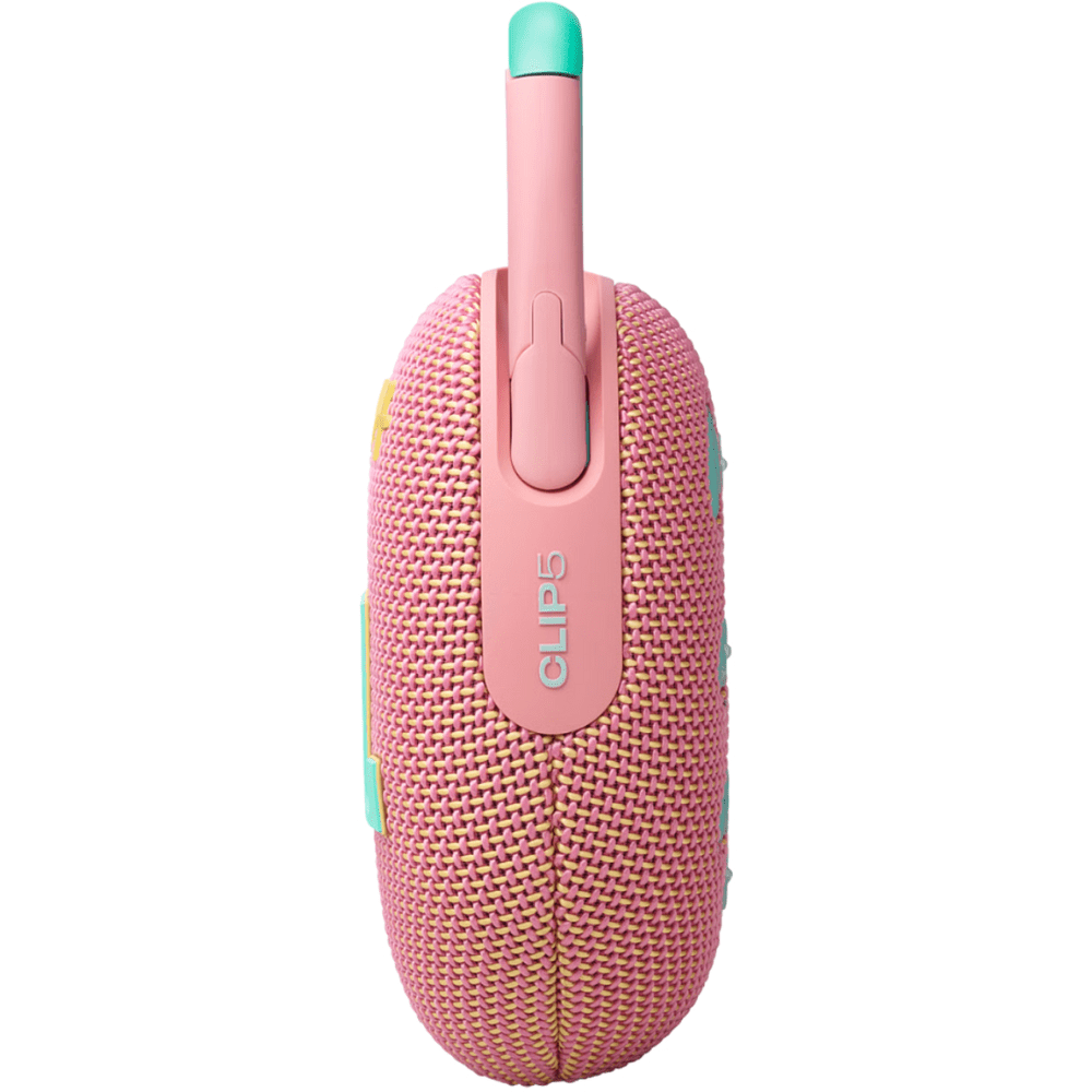 רמקול אלחוטי JBL Clip 5 IP67 7W - צבע ורוד - K.B.V