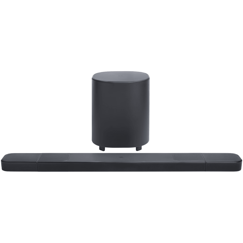 מקרן קול עם רמקולים וסאבוופר אלחוטיים JBL Bar 1000MK2 960W - צבע שחור - K.B.V